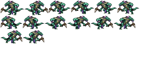 Octopath Traveler - Lizardman