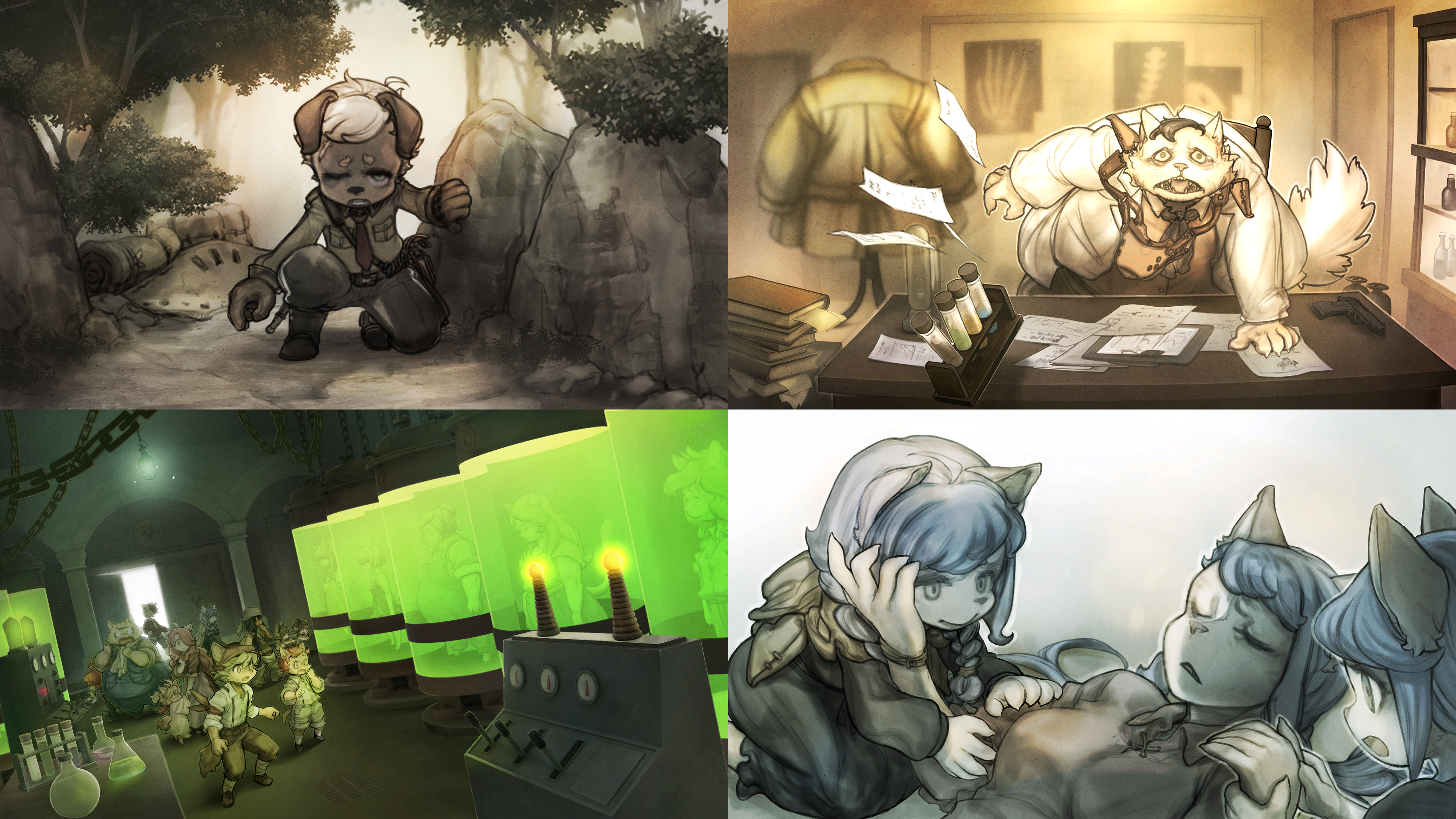 Fuga: Melodies of Steel - Chapter 7 Illustrations