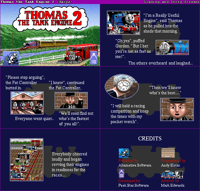 Loading and Story Screens