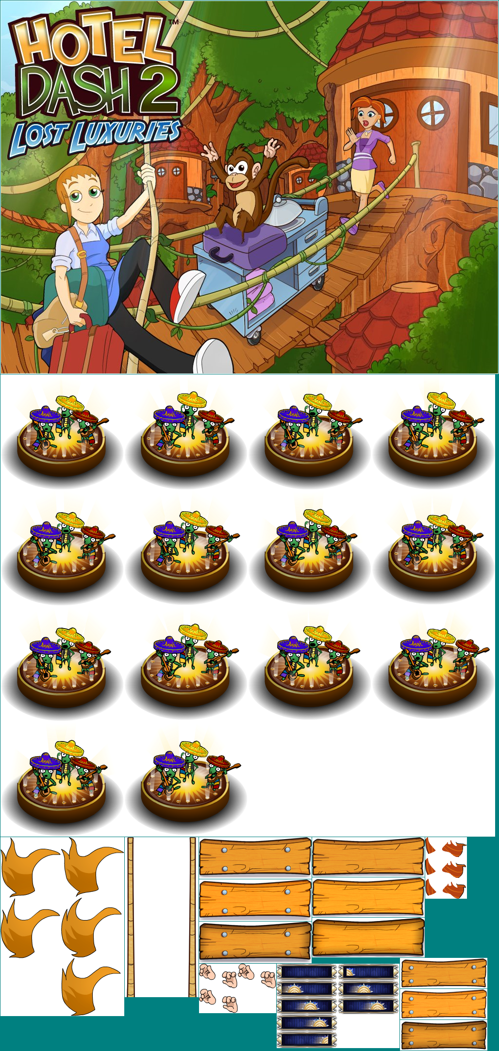 Hotel Dash 2: Lost Luxuries - Main Menu