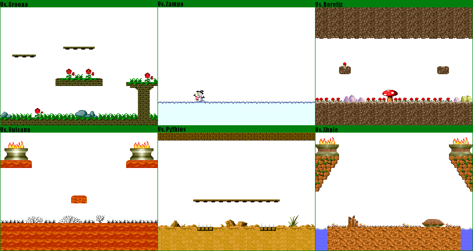 Giana's Return - Boss Stages (World 1 to 6)
