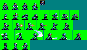 Mega Man X Customs - X (Vampire Survivors-Style)