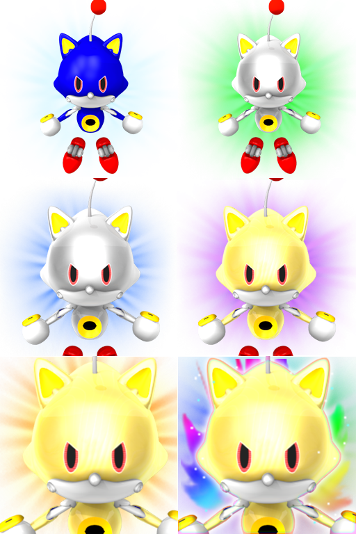 Toy Robot Metal Sonic