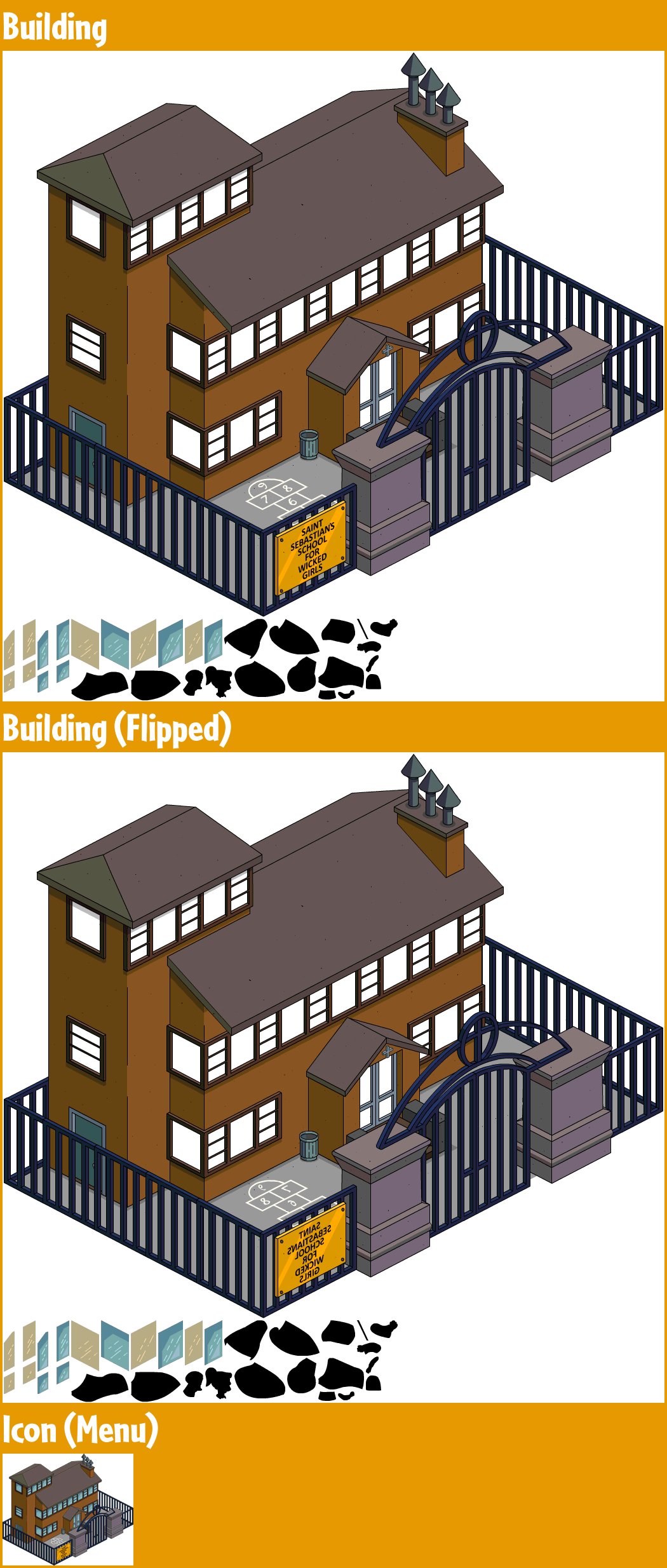 The Simpsons: Tapped Out - St. Sebastian's School for Wicked Girls