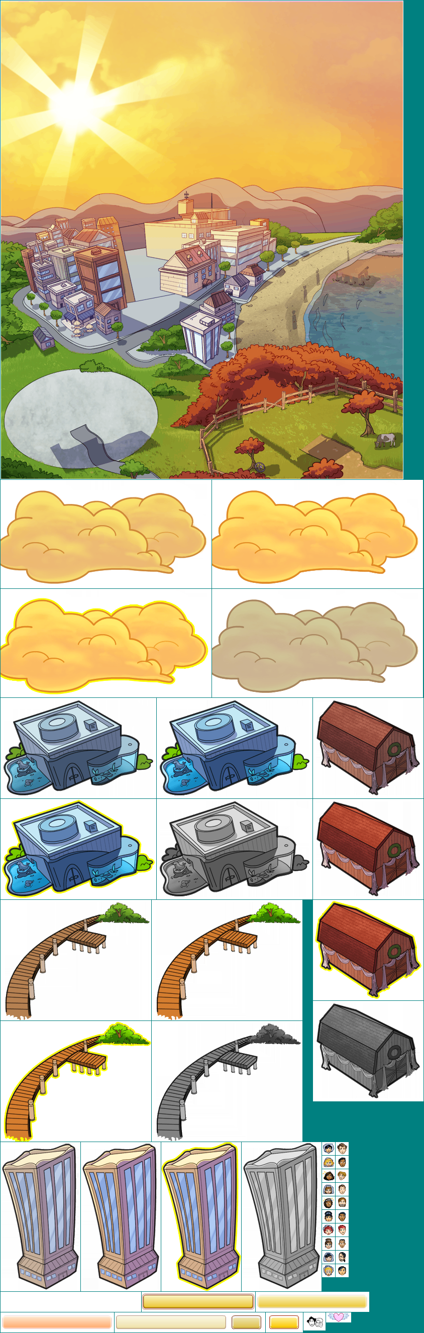 Wedding Dash: Ready, Aim, Love! - Map