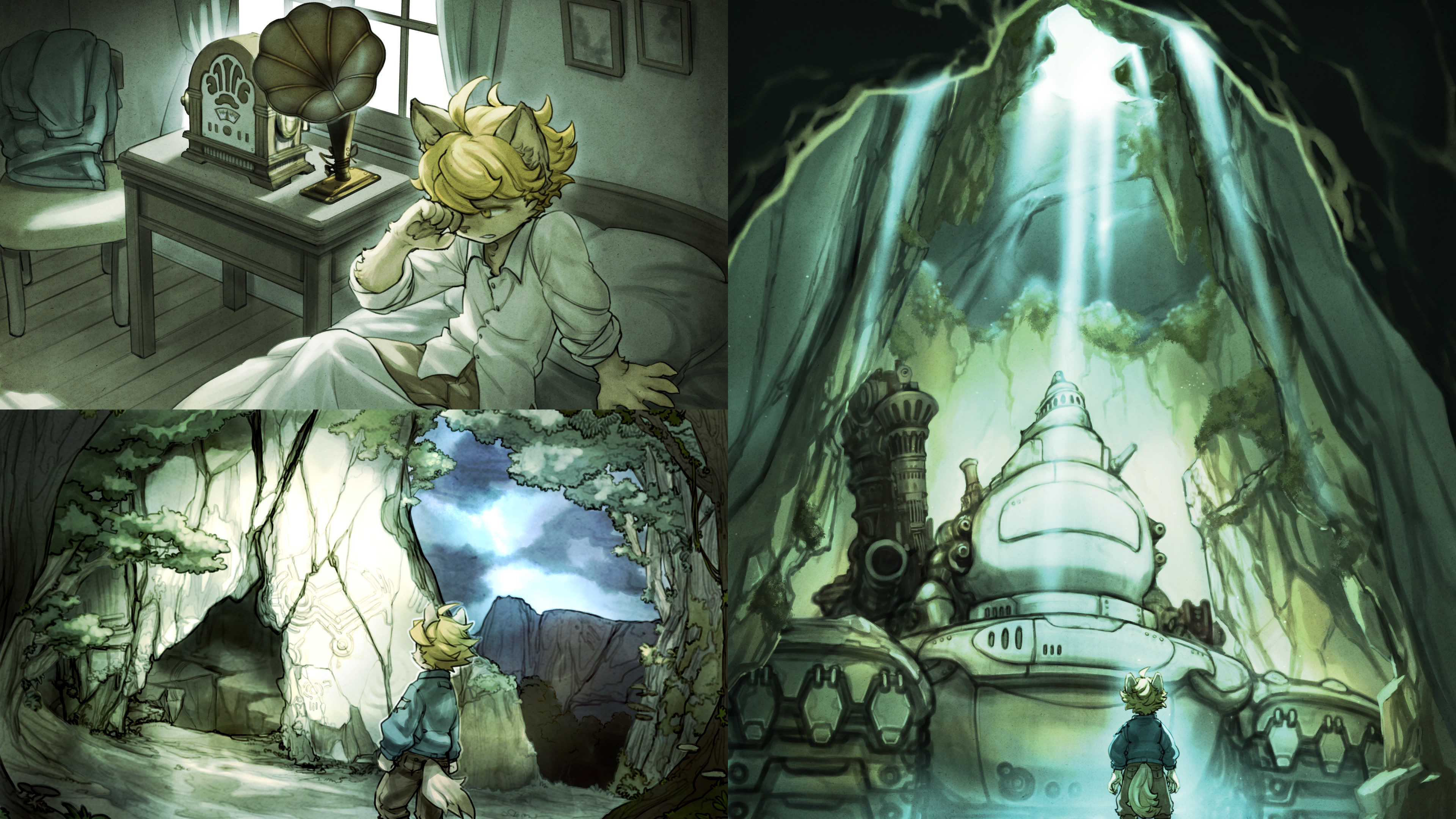 Fuga: Melodies of Steel 2 - Post-Credits Illustrations