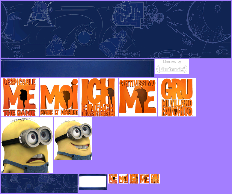 Despicable Me: The Game - Wii Menu Banner & Icon