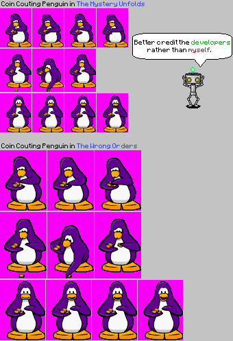 Coin Counting Penguin