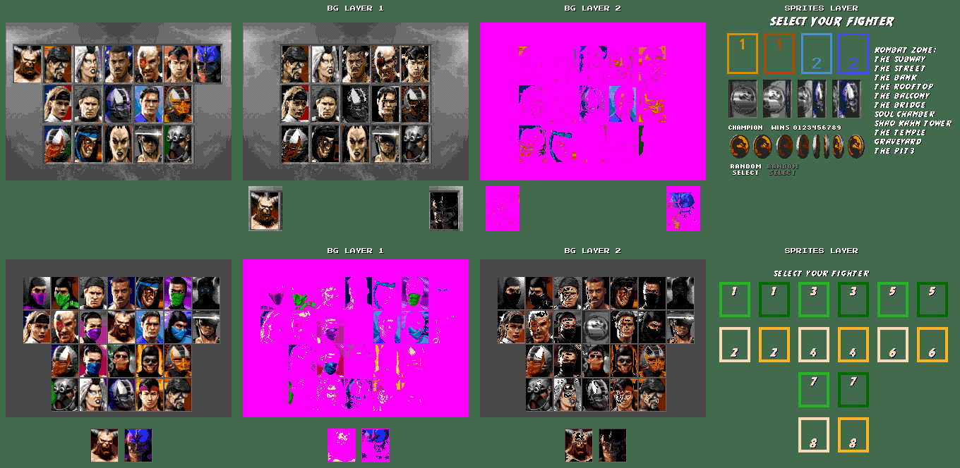 Fighter Select