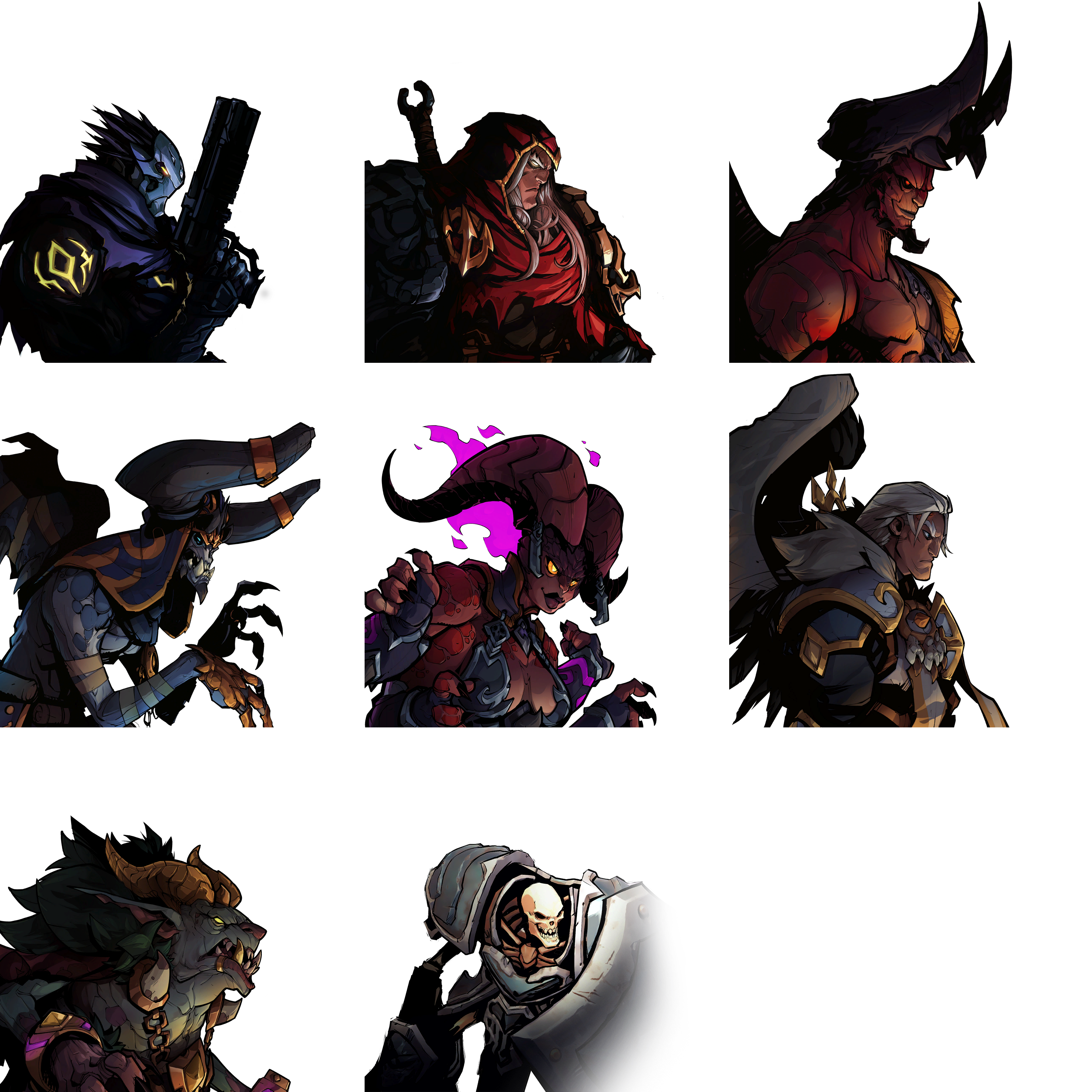 Darksiders Genesis - Dialogue Portraits