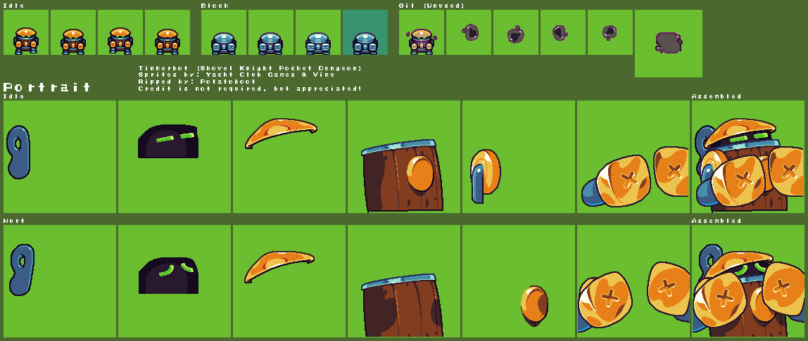 Shovel Knight: Pocket Dungeon - Tinkerbot