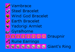 Trials of Mana (JPN) - Accessories (Riesz)