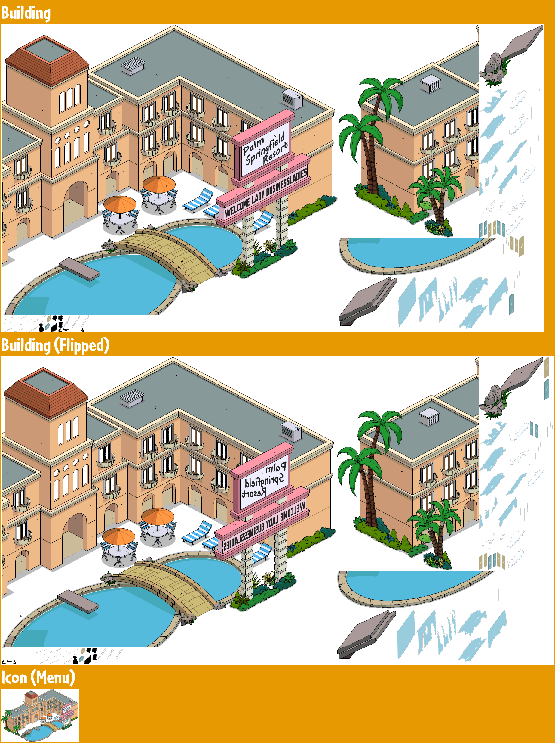 The Simpsons: Tapped Out - Palm Springfield Resort
