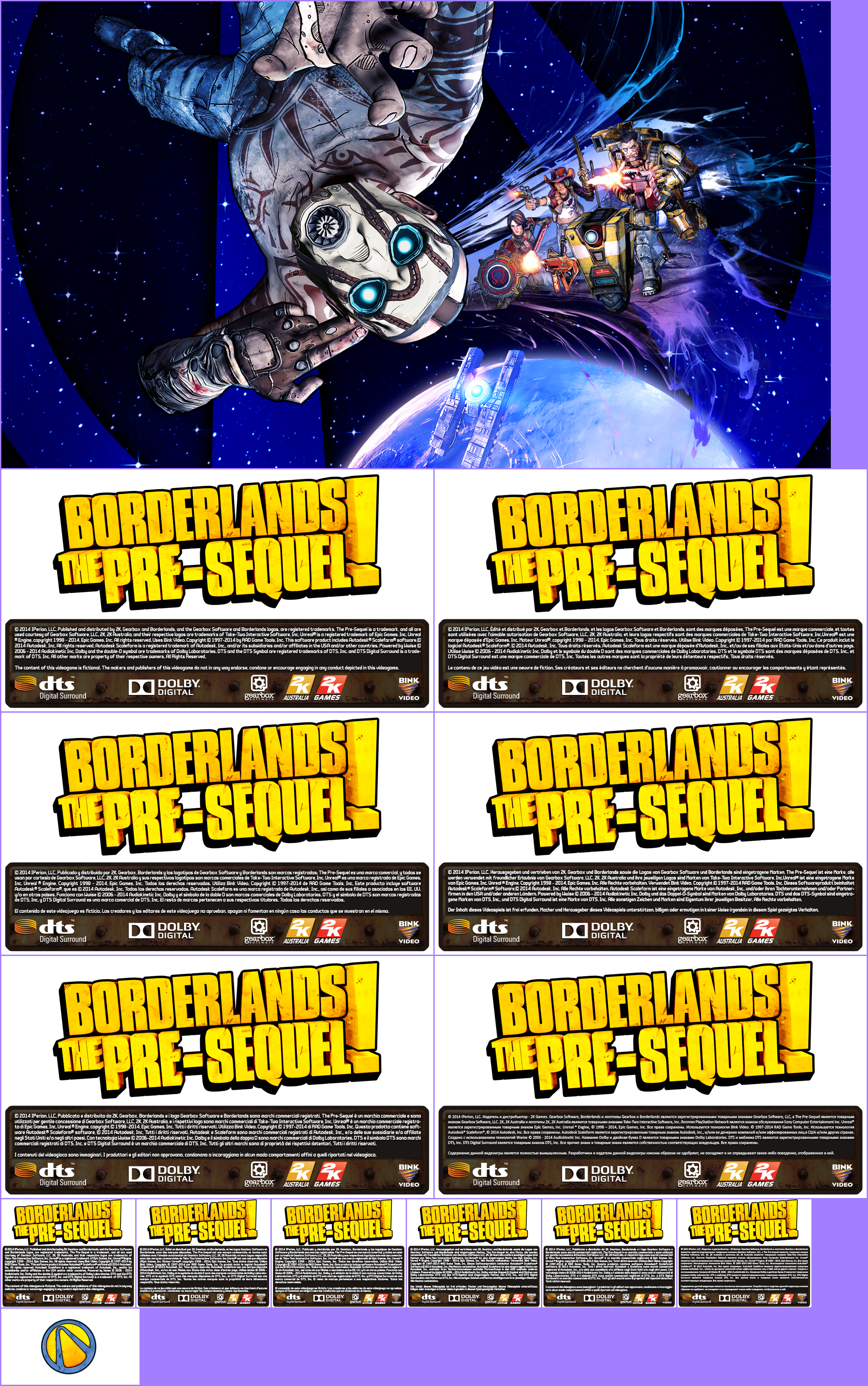 Borderlands: The Pre-Sequel - Game Banner & Icon