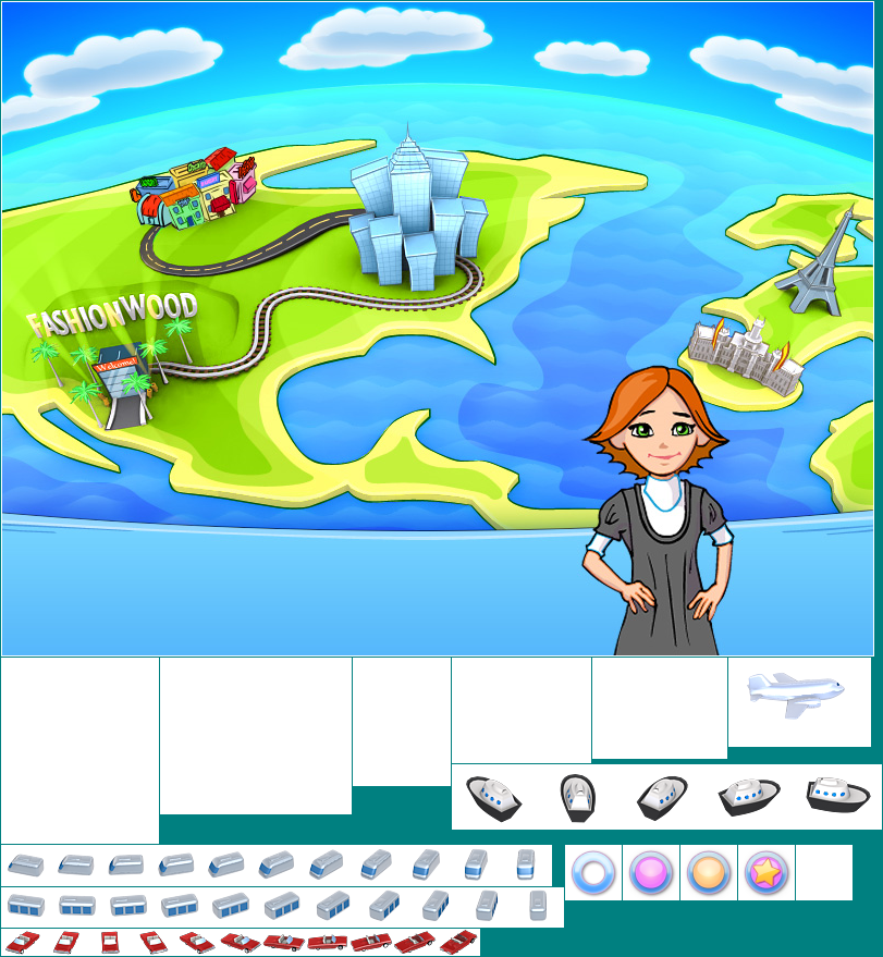 Fashion Dash - Map