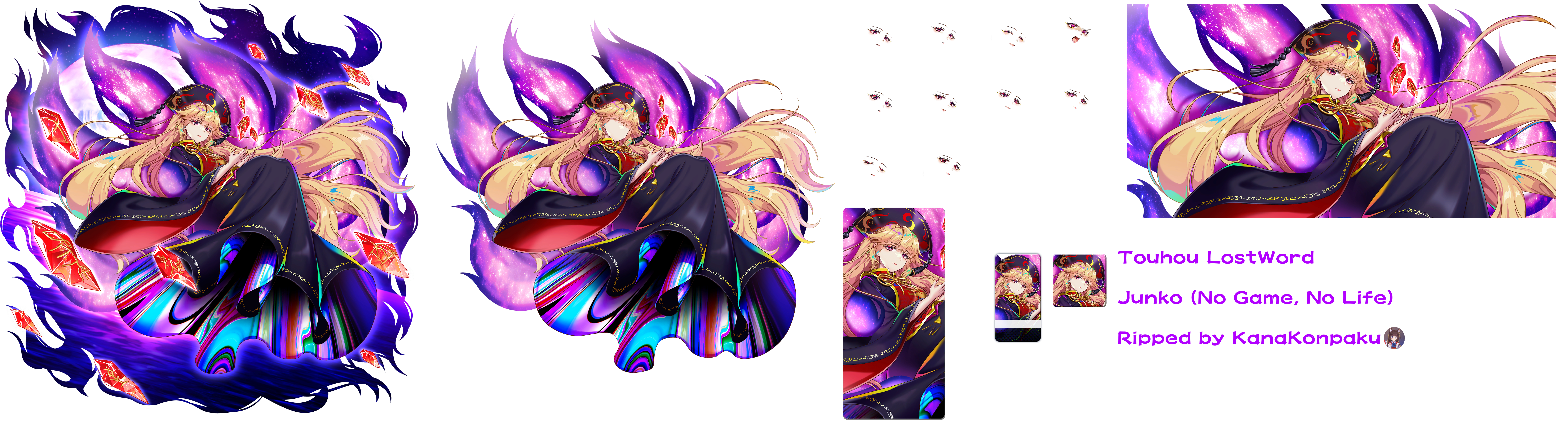 Touhou LostWord - Junko (No Game, No Life)