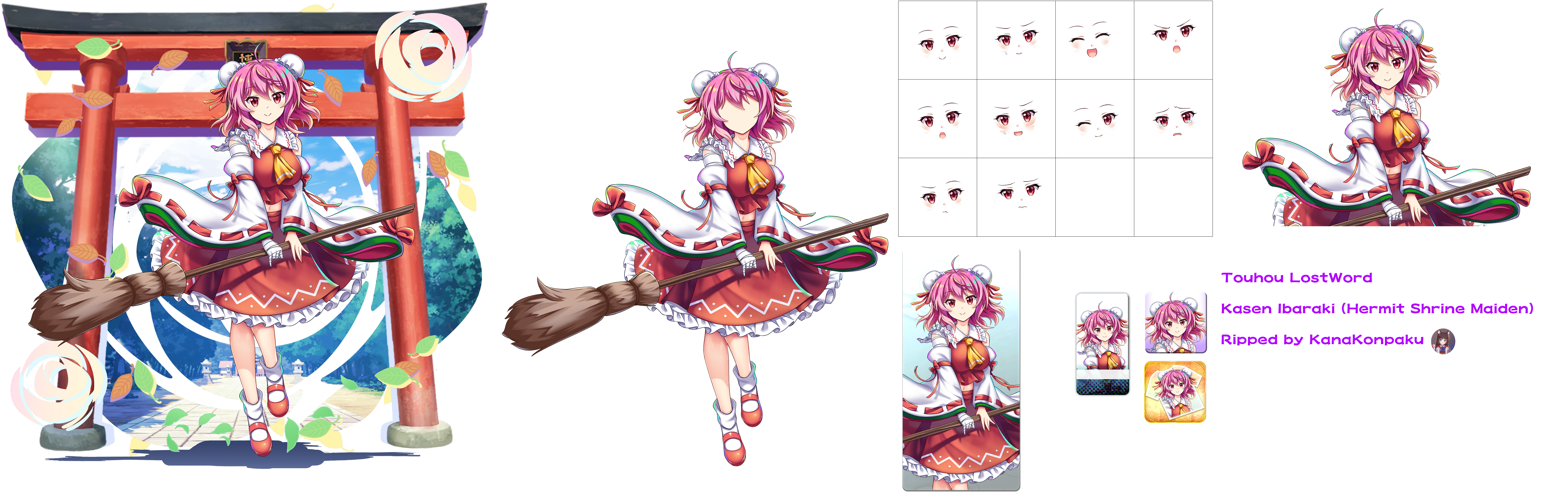 Touhou LostWord - Kasen Ibaraki (Hermit Shrine Maiden)