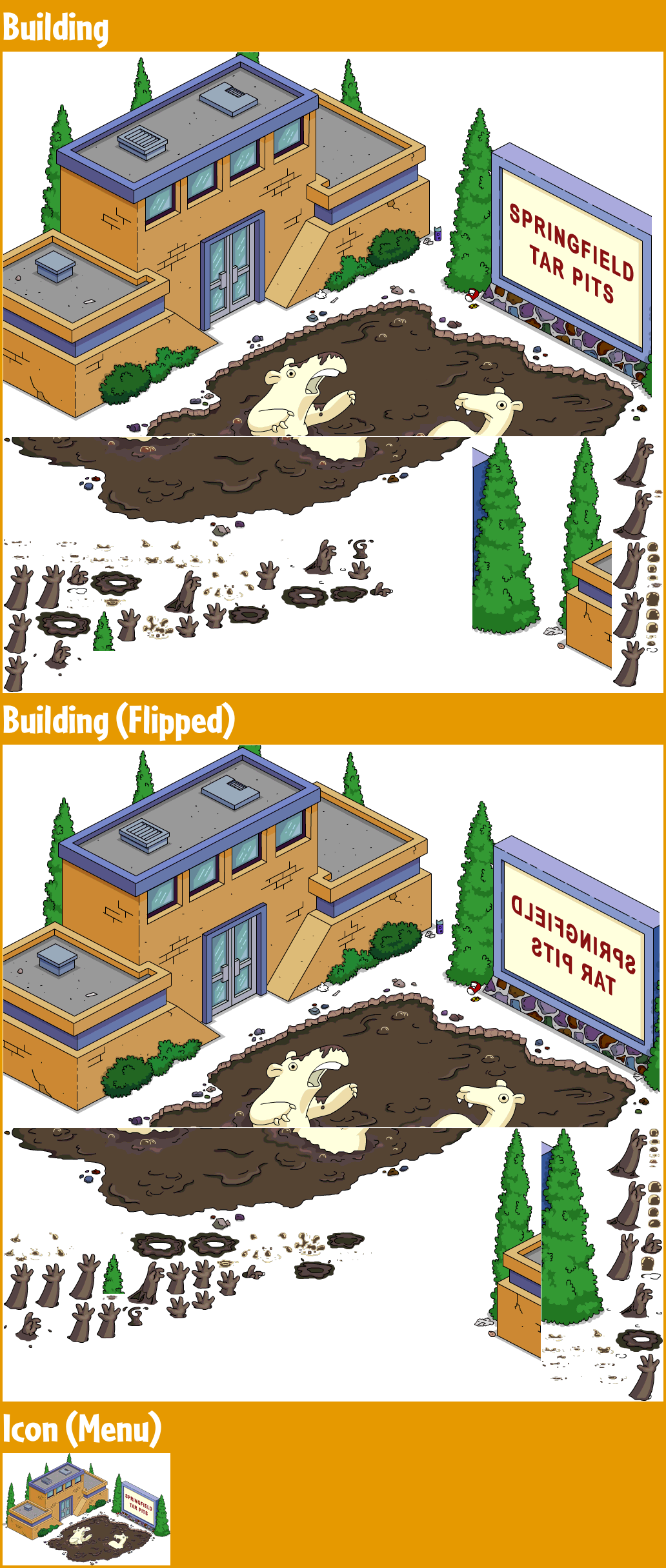 The Simpsons: Tapped Out - Tar Pits