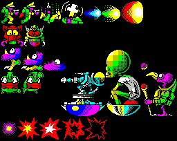 Dan Dare III: The Escape - Dan & Entities