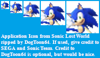 Sonic Lost World - Application Icon