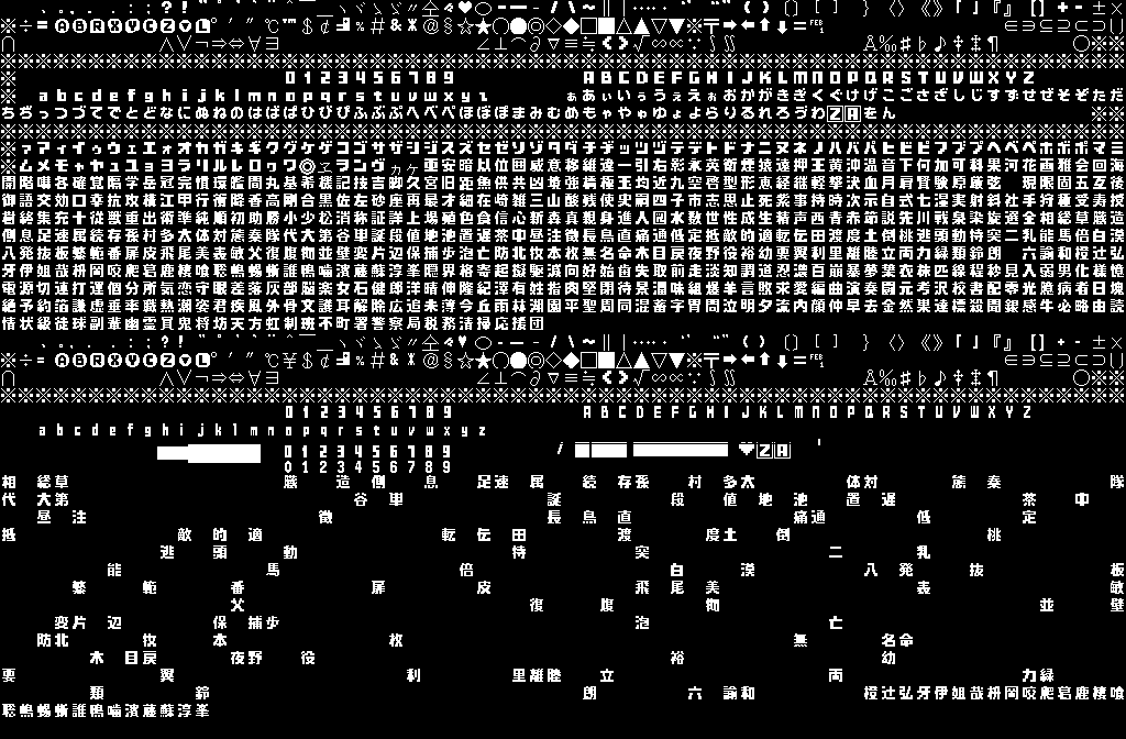 Cubivore: Survival of the Fittest - Font