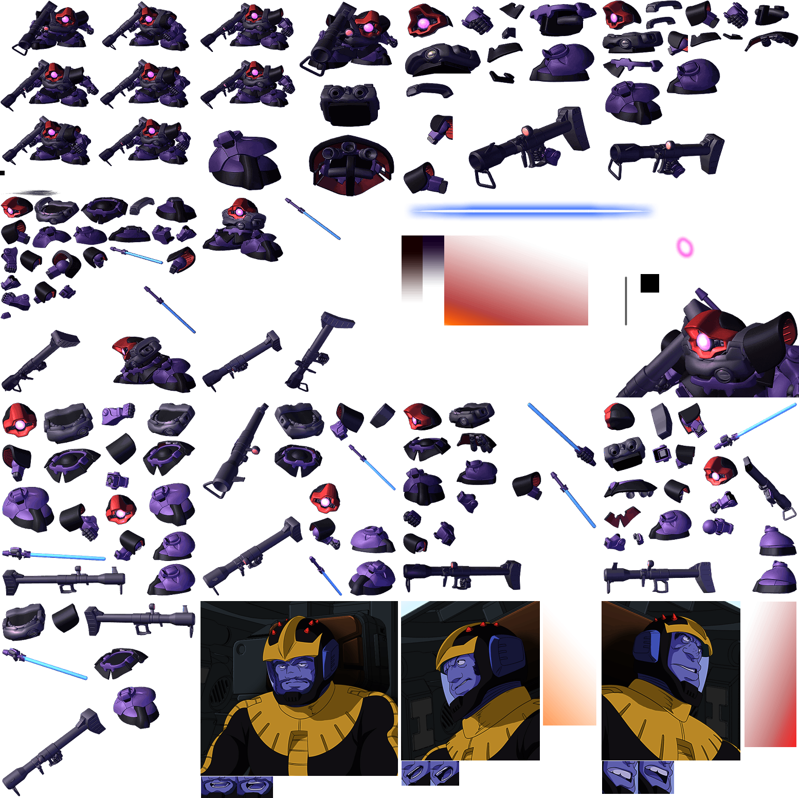 SD Gundam G Generation Overworld - Dom