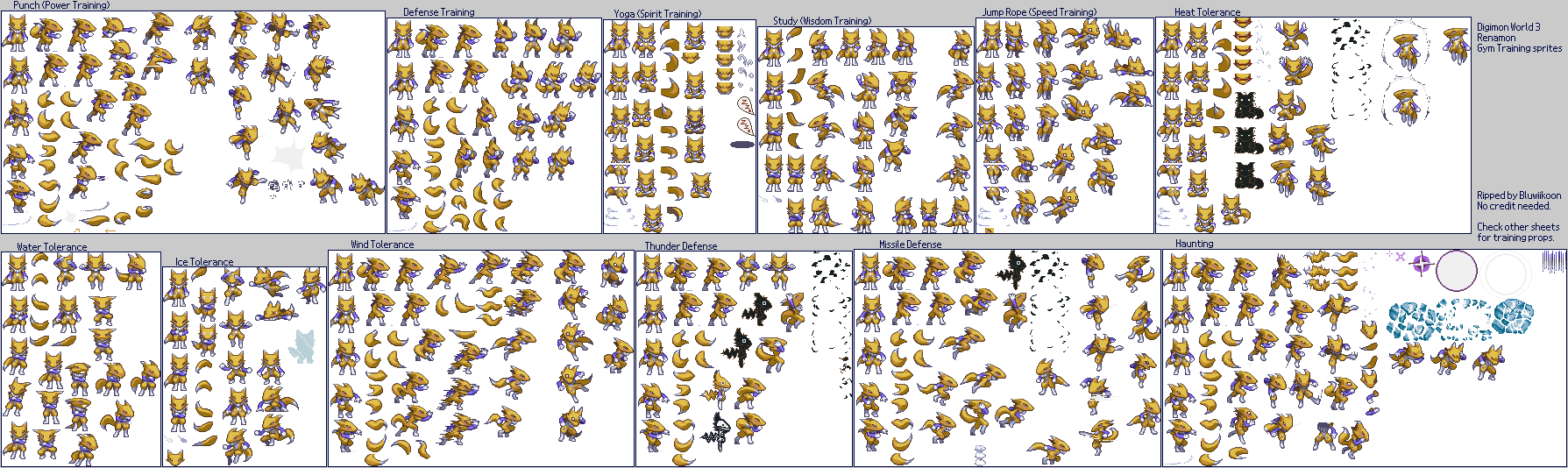 Digimon World 3 - Renamon