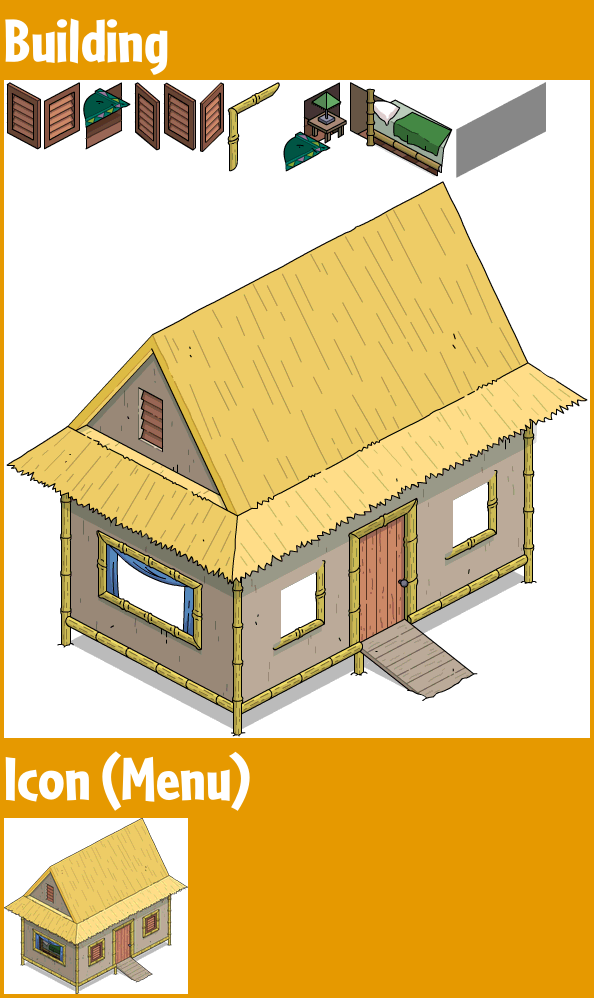 The Simpsons: Tapped Out - Hibbert Island Bungalow