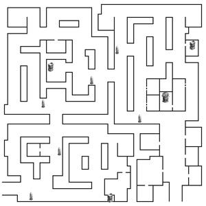 Geneforge 2 - Drypeak Mines Map