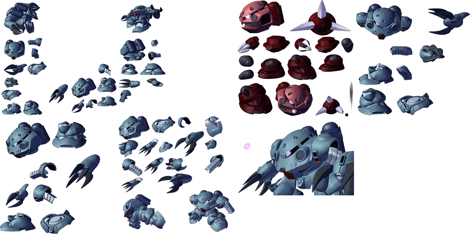 SD Gundam G Generation Overworld - Z'Gok E