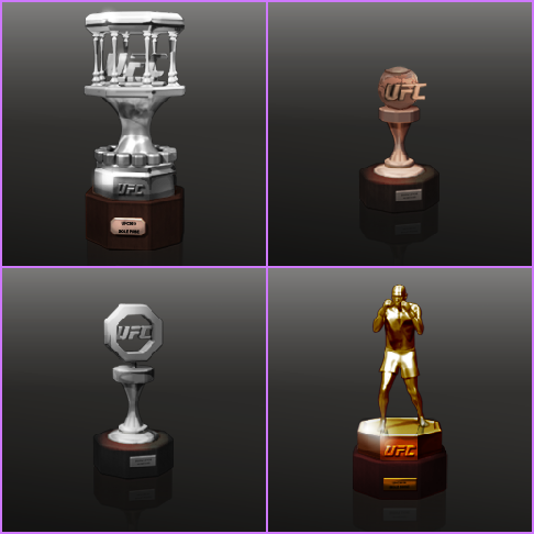 UFC Undisputed 2010 - Trophy Icons
