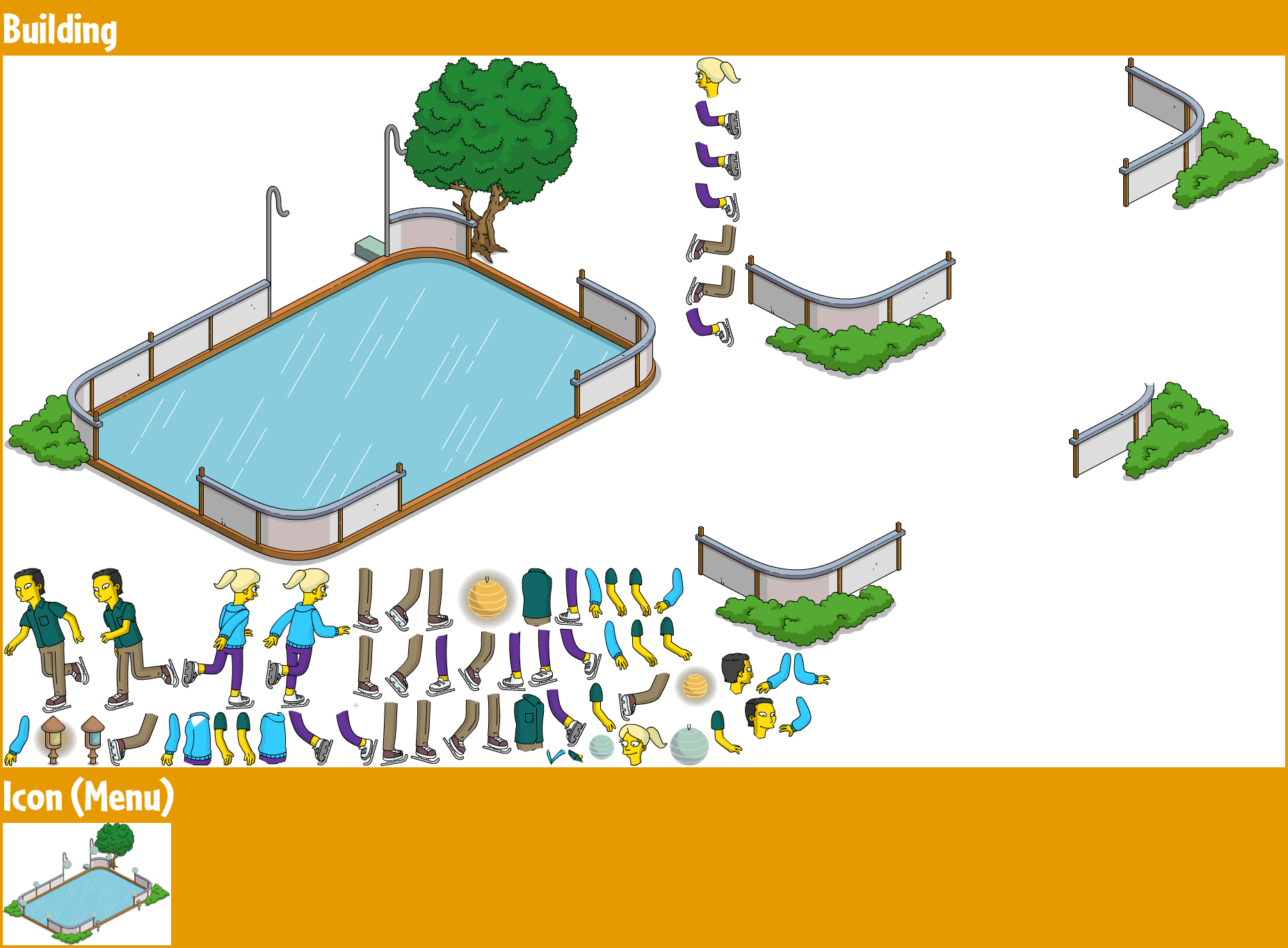 Simpsons' Skating Rink