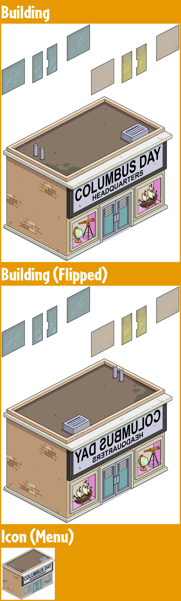 The Simpsons: Tapped Out - Columbus Day HQ