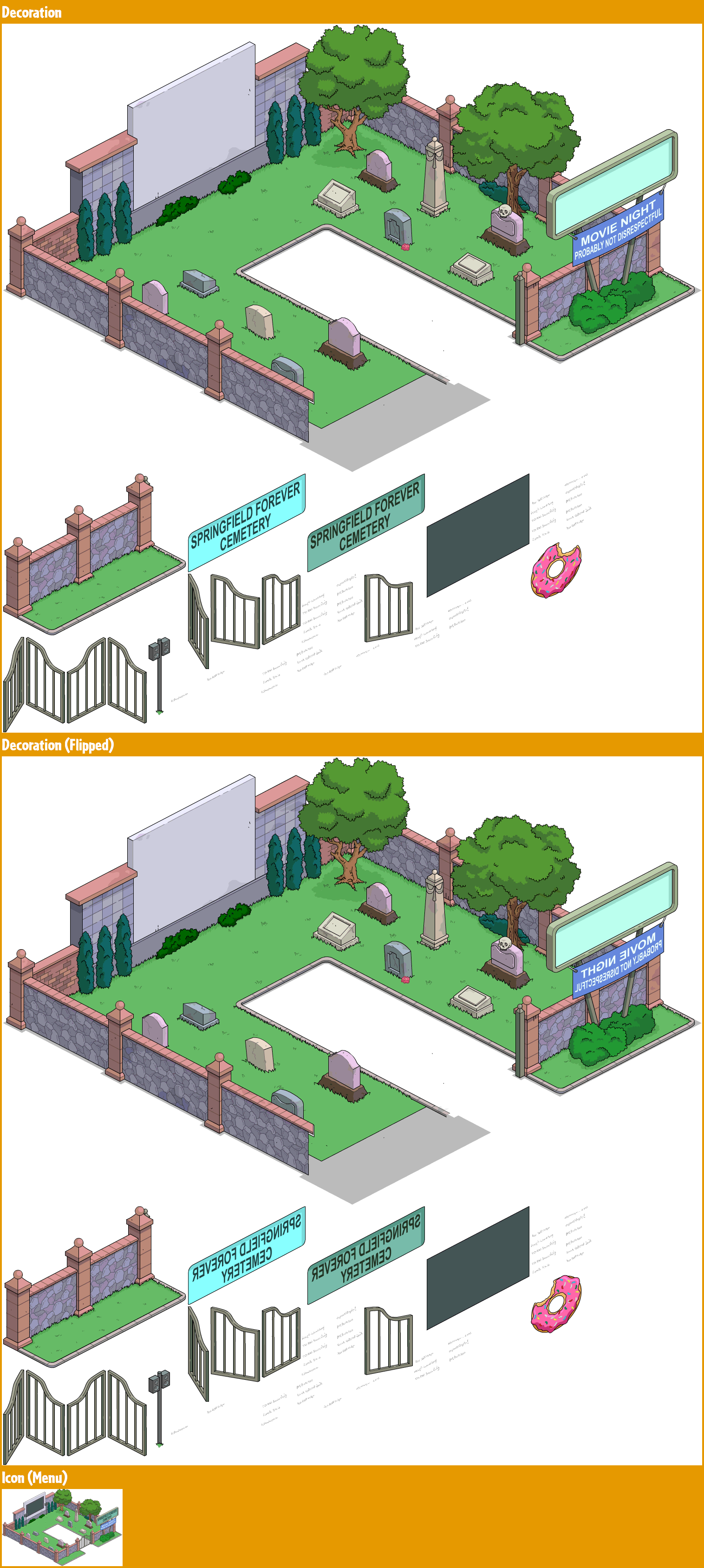 The Simpsons: Tapped Out - Springfield Forever Cemetery