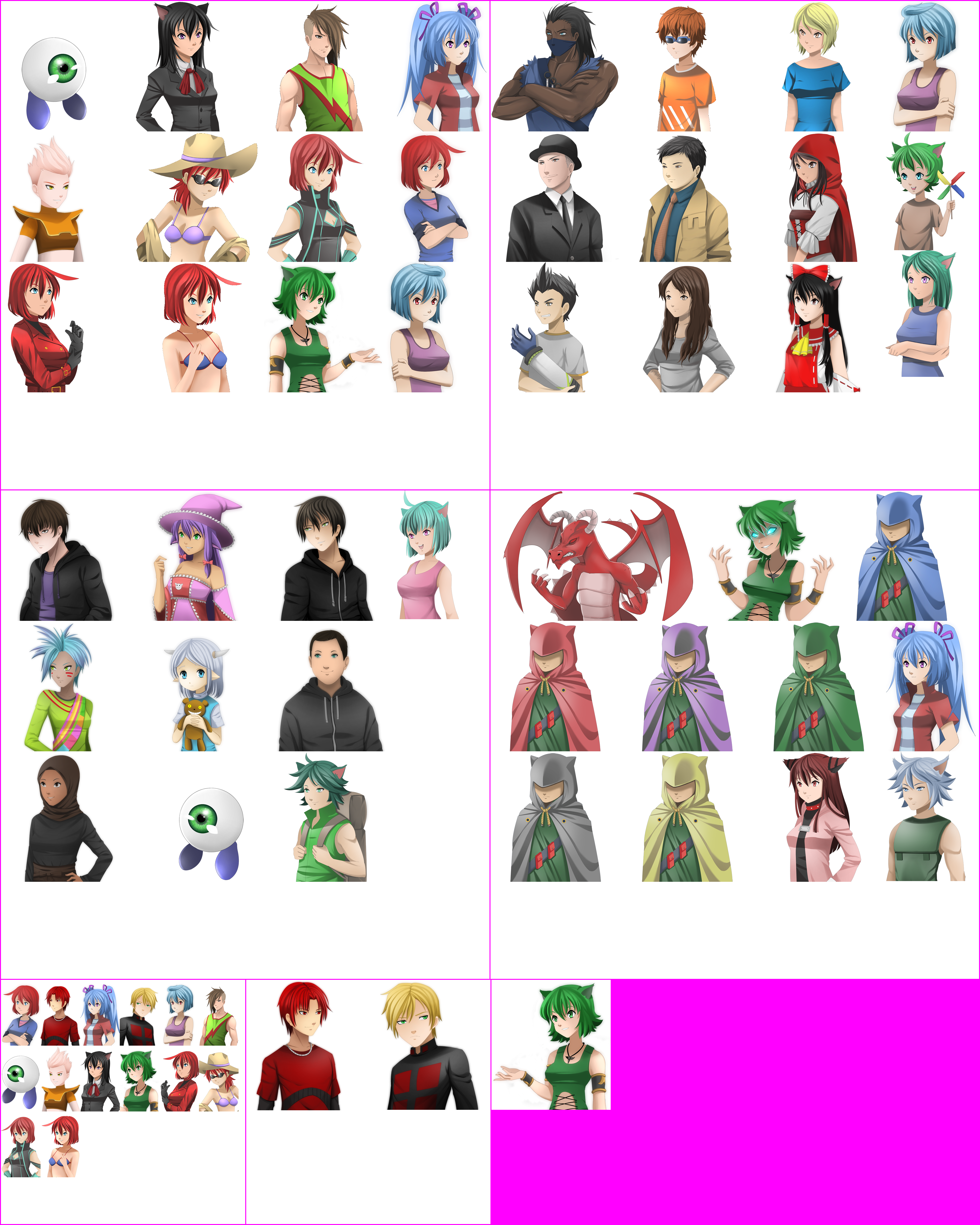 Twisted Fusion - Portraits