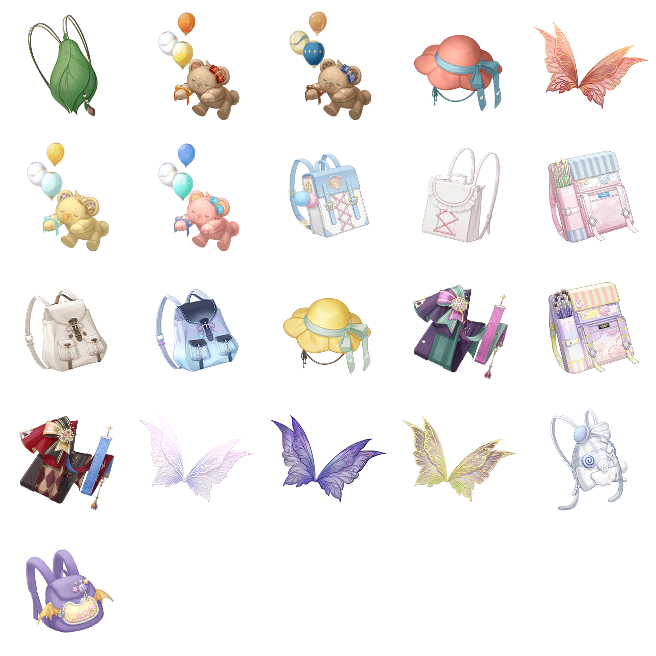 Backpieces