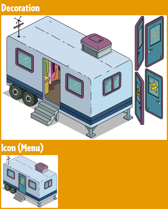 The Simpsons: Tapped Out - Milhouse's Trailer