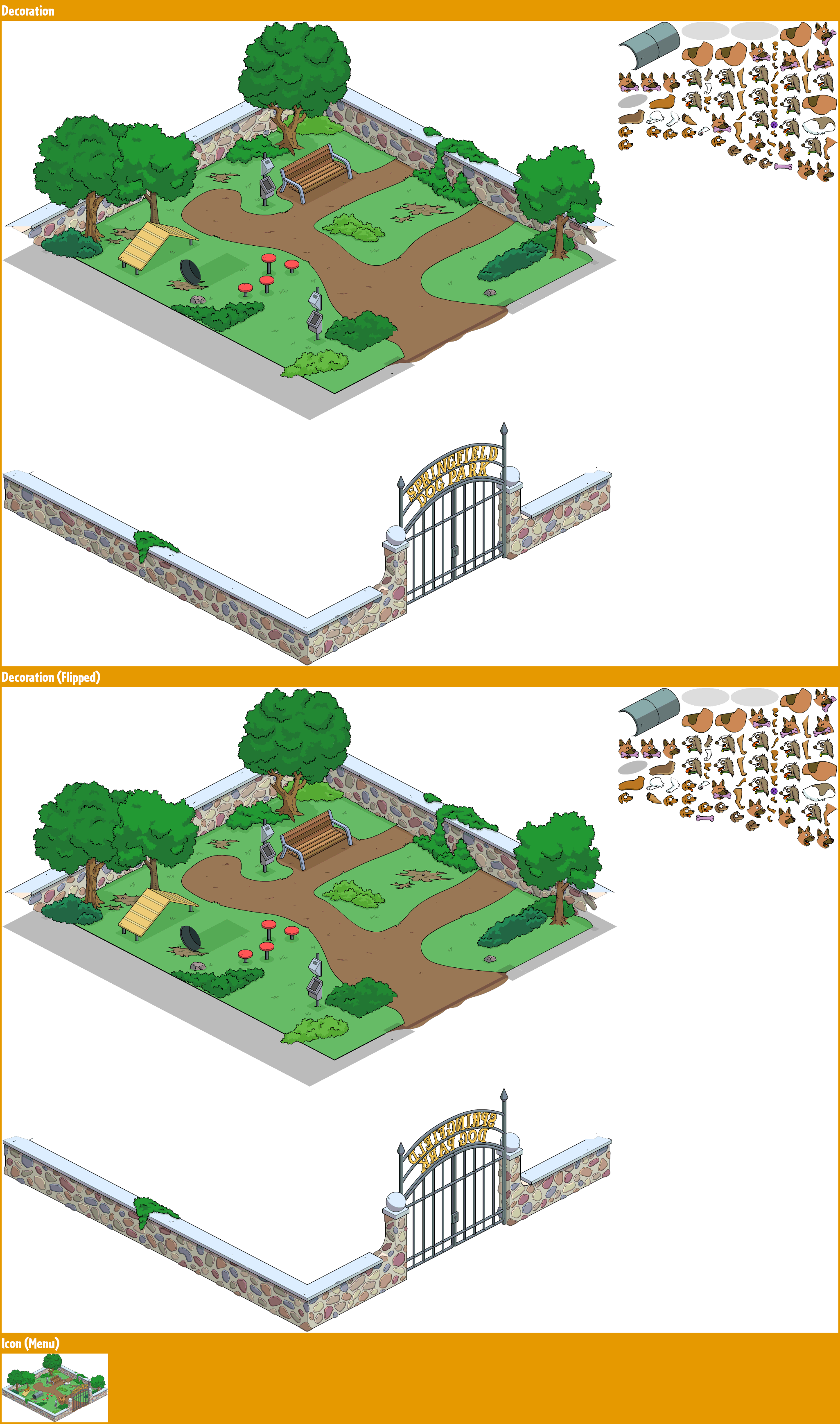 The Simpsons: Tapped Out - Springfield Dog Park