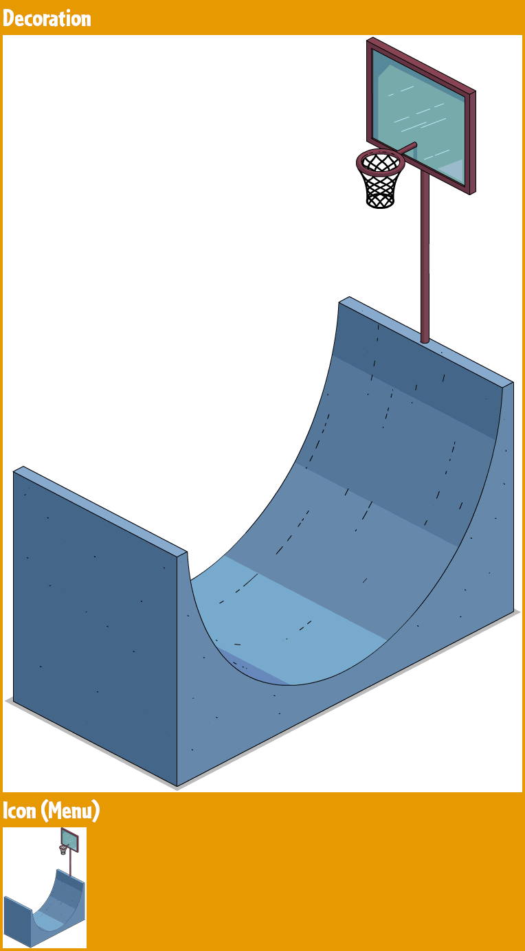 The Simpsons: Tapped Out - Bicycle-Basketball Ramp