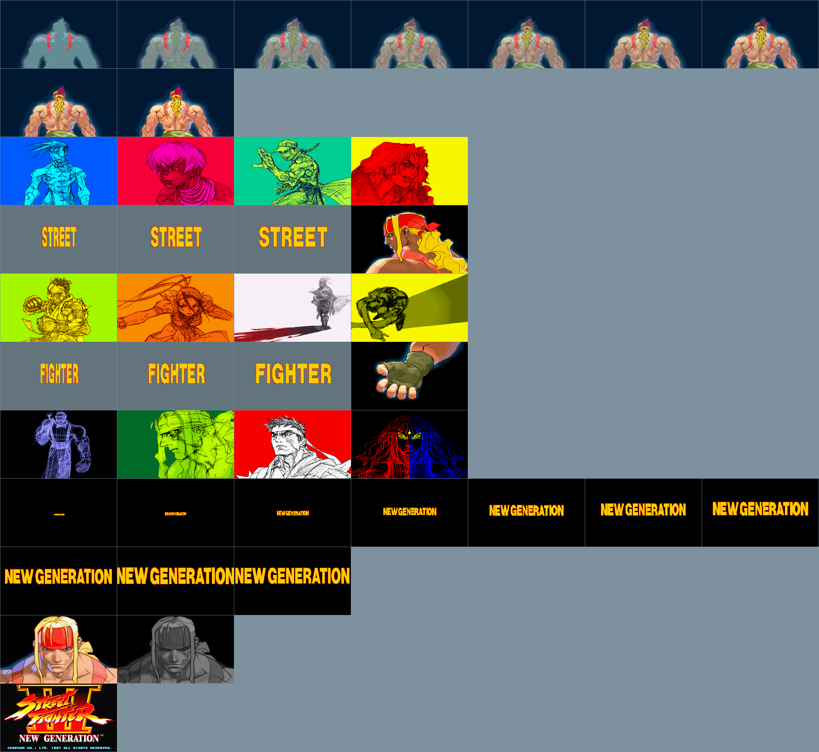 Street Fighter III: New Generation - Opening
