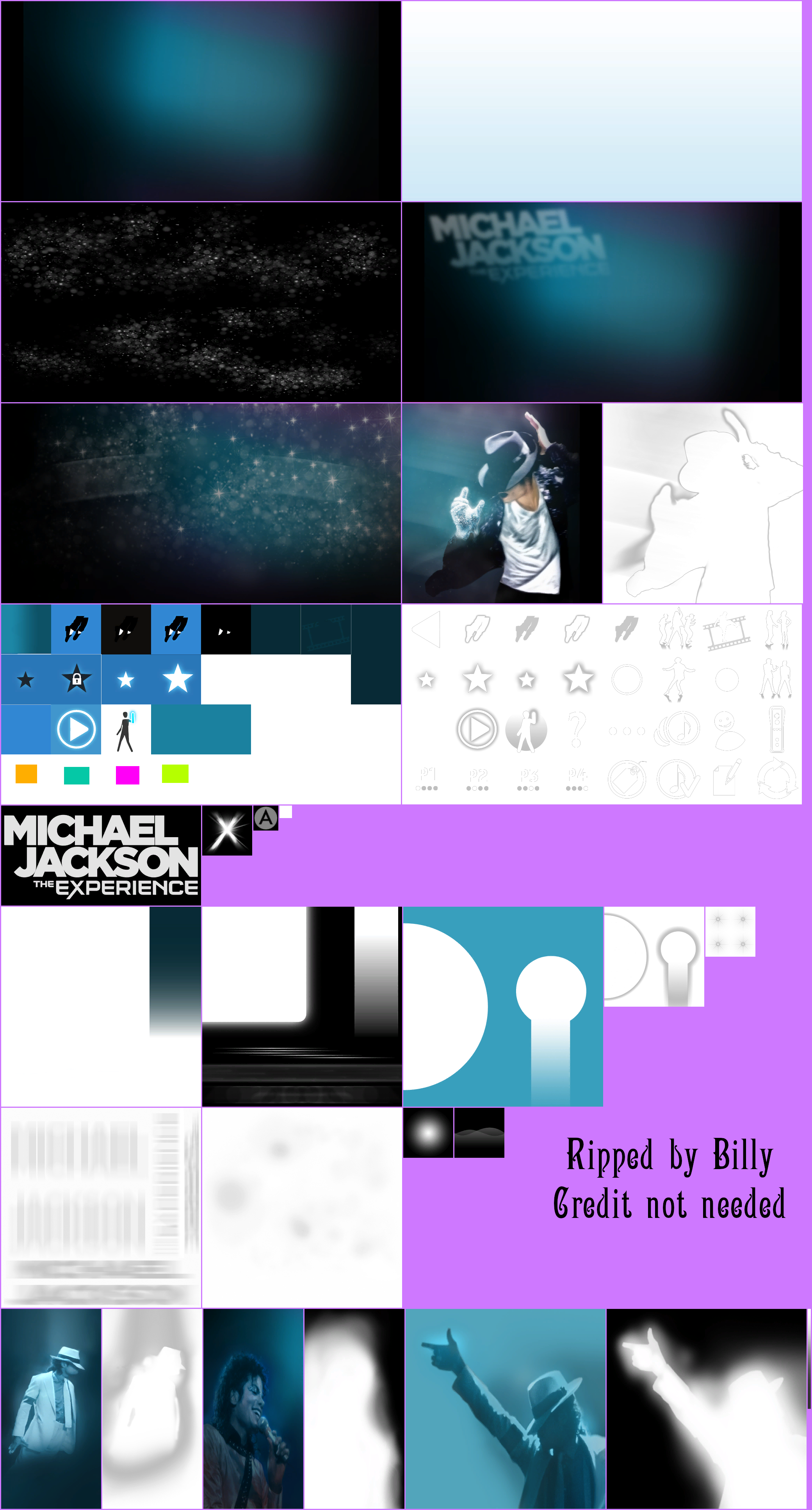 Michael Jackson: The Experience - Title Screen & Main Menu