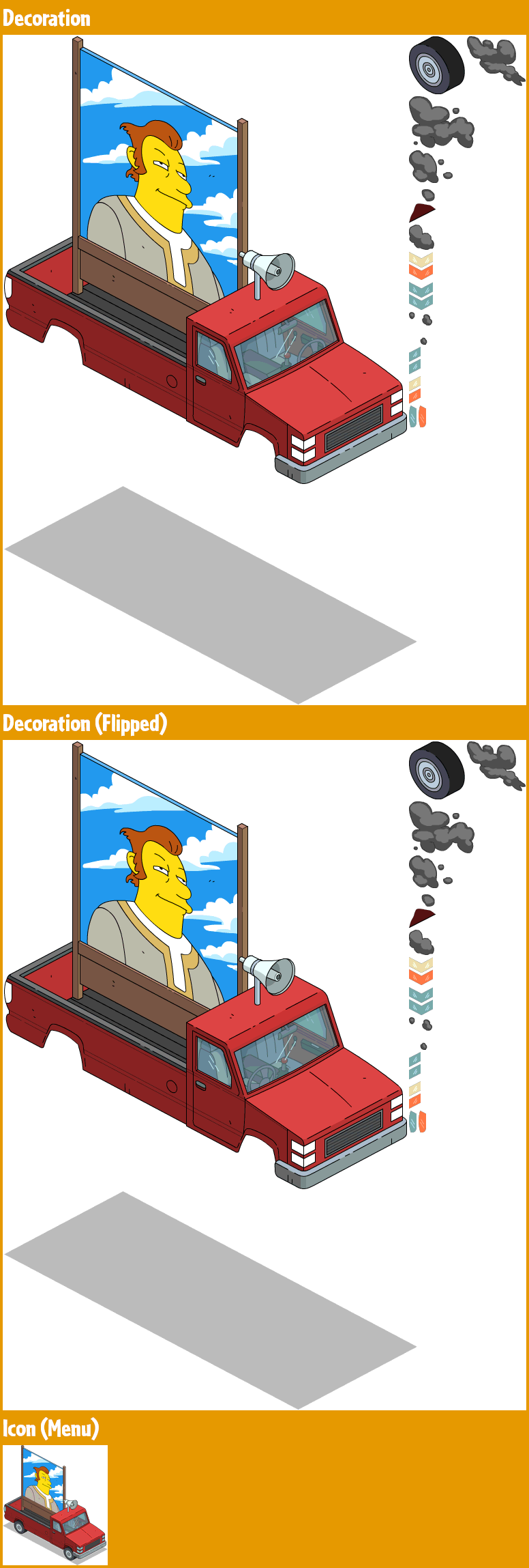 The Simpsons: Tapped Out - Movementarian Ad Truck
