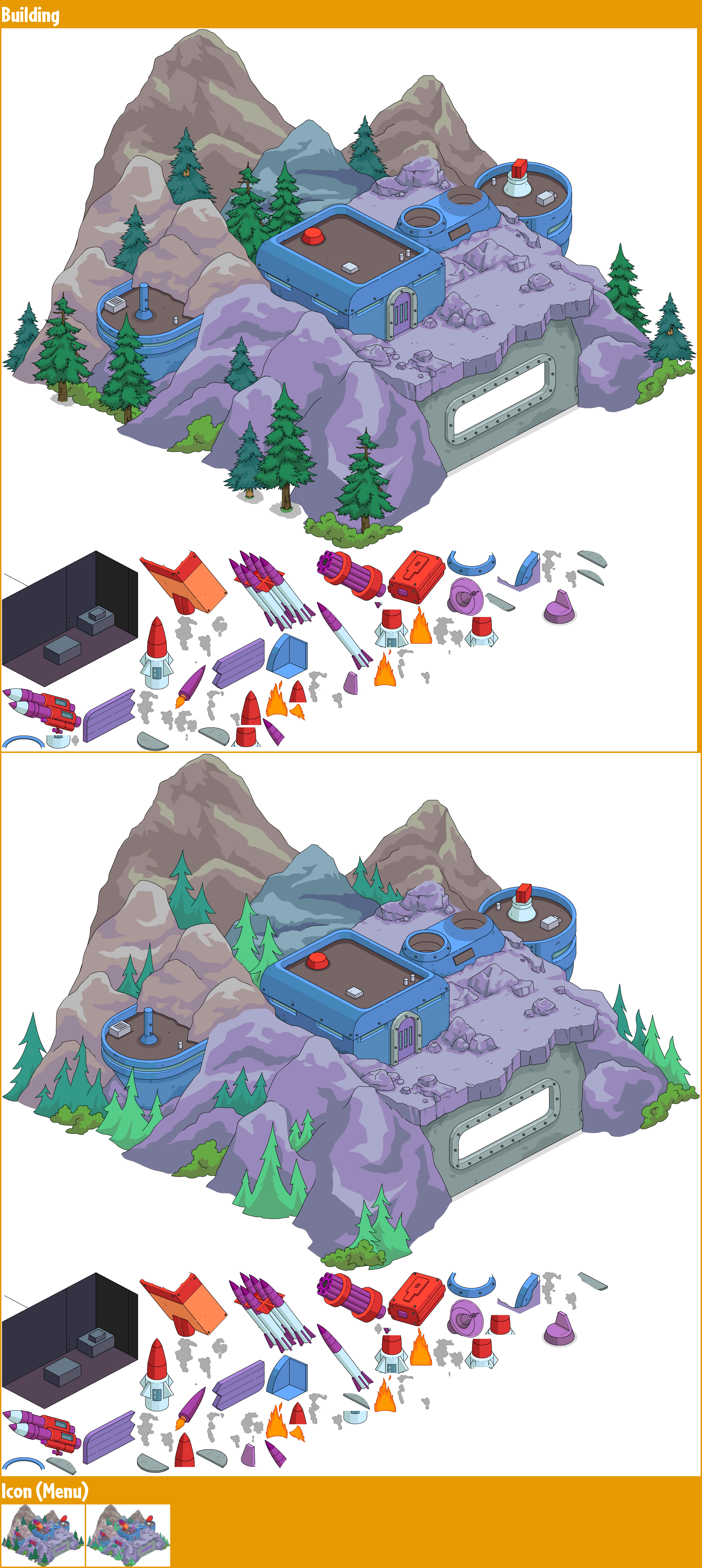 The Simpsons: Tapped Out - Sergeant Thug's Mountaintop Command Post