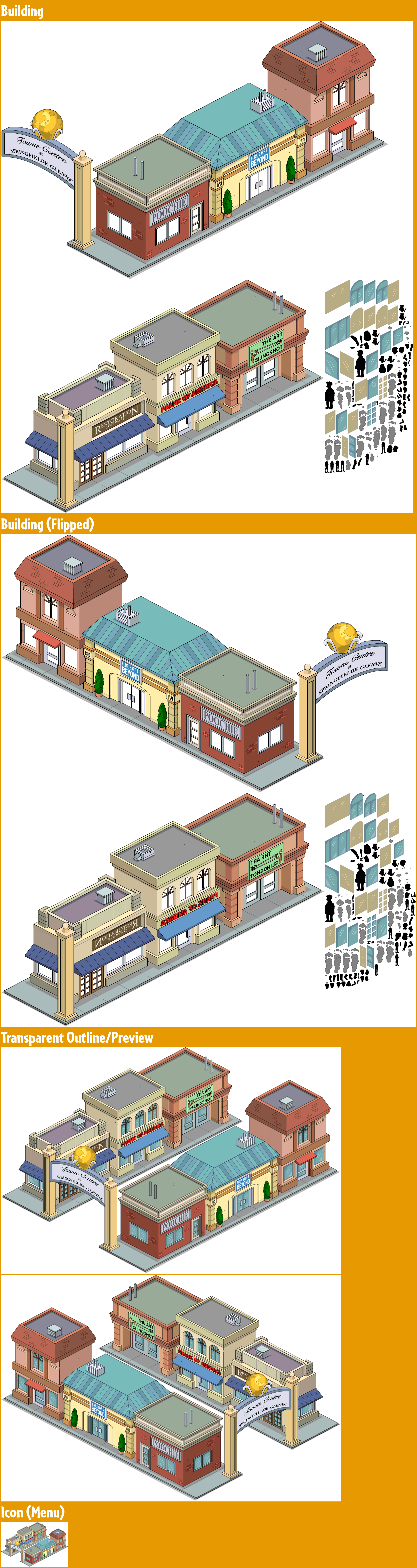 The Simpsons: Tapped Out - Towne Centre at Springfielde Glenne