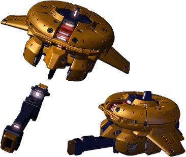SD Gundam G Generation Overworld - Prototype Asshimar TR-3 [Kehaar] (MA)