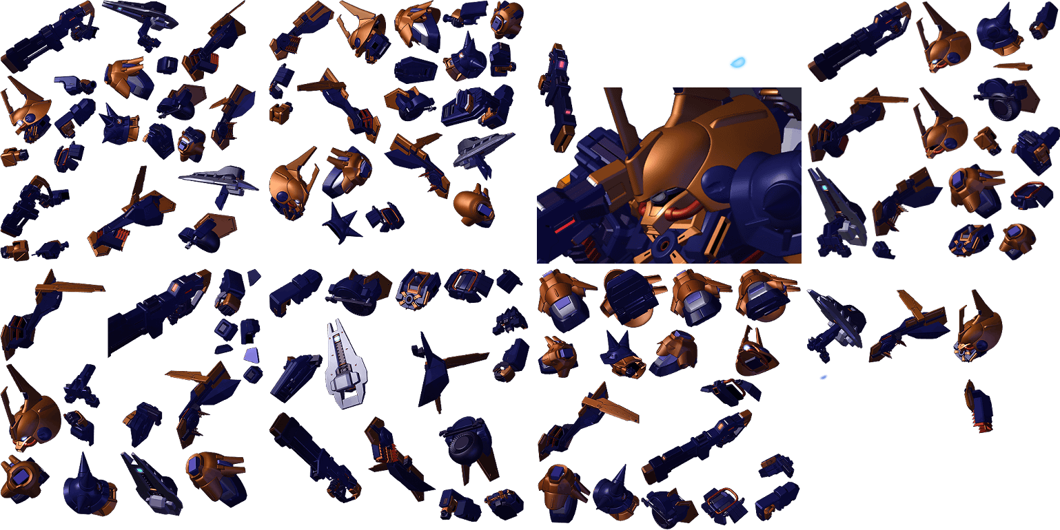 SD Gundam G Generation Overworld - Rosette Enhanced Land Battle Form