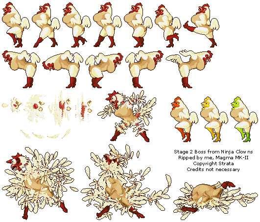 Ninja Clowns - Stage 2 Boss