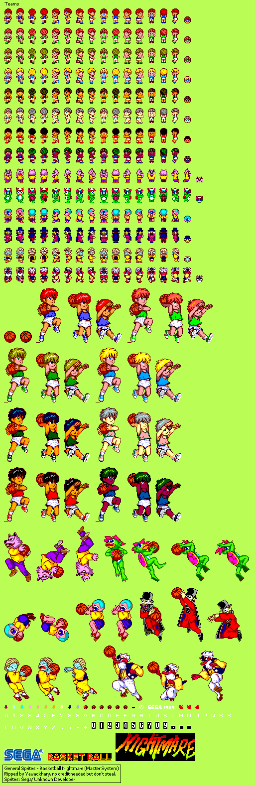 General Sprites