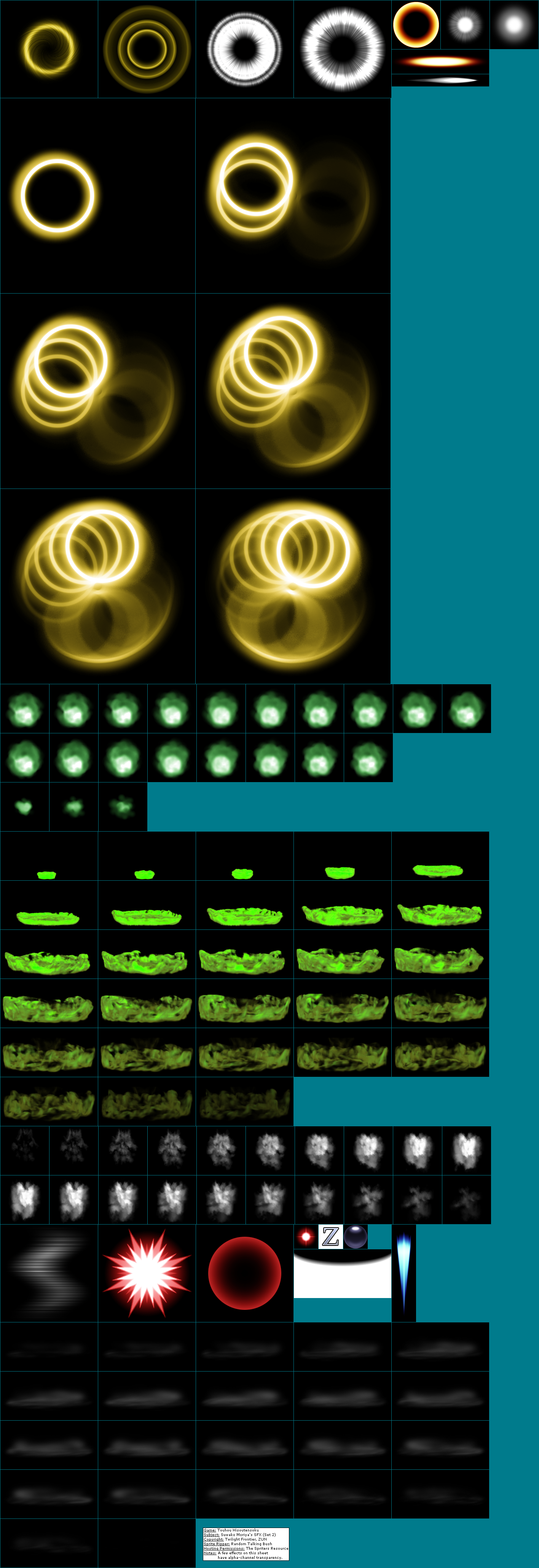 Suwako Moriya's Effects (Set 2)