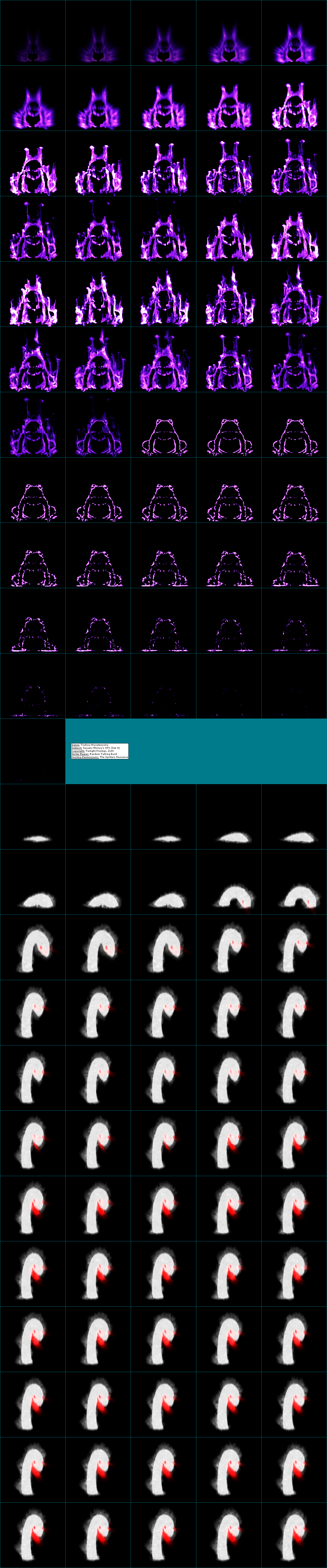 Suwako Moriya's Effects (Set 4)